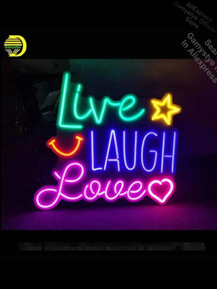 Неоновая вывеска для организаций и магазинов LIVE LAUGH LOVE» неоновый светильник знак ручной работы настоящая Стекло Бар Паб светильник на откры...
Неоновая вывеска для организаций и магазинов LIVE LAUGH LOVE» неоновый светильник знак ручной работы настоящая Стекло Бар Паб светильник на откры...
