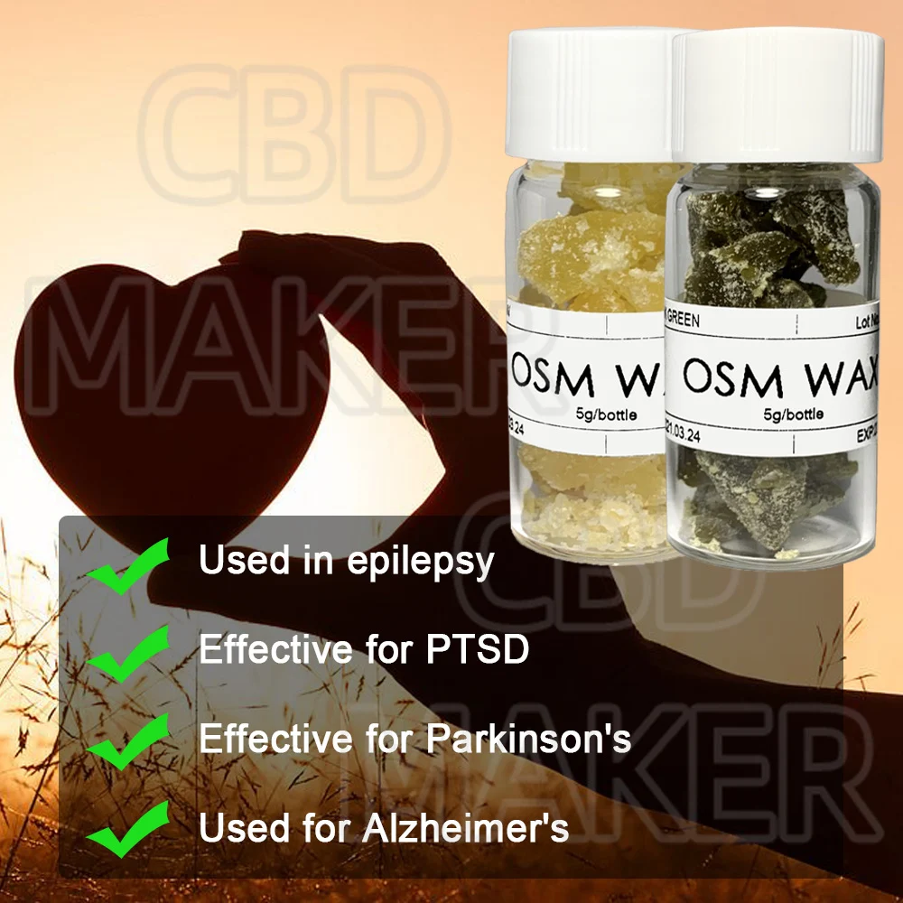 1 Bottle Small Sample of 1 or 2 or 5grams Short-Path Distillate Oil Hemp Wax State for reduce pressure anti-anxiety relief pain
1 Bottle Small Sample of 1 or 2 or 5grams Short-Path Distillate Oil Hemp Wax State for reduce pressure anti-anxiety relief pain