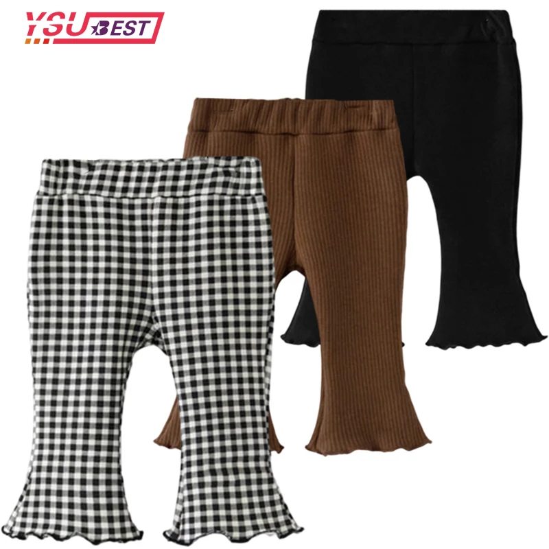 0-6Yrs Kids Baby Pants Girls Casual Trousers Pants Spring Children Plaid Trousers Cotton Clothing Girls Elasticity Flare Pants
0-6Yrs Kids Baby Pants Girls Casual Trousers Pants Spring Children Plaid Trousers Cotton Clothing Girls Elasticity Flare Pants