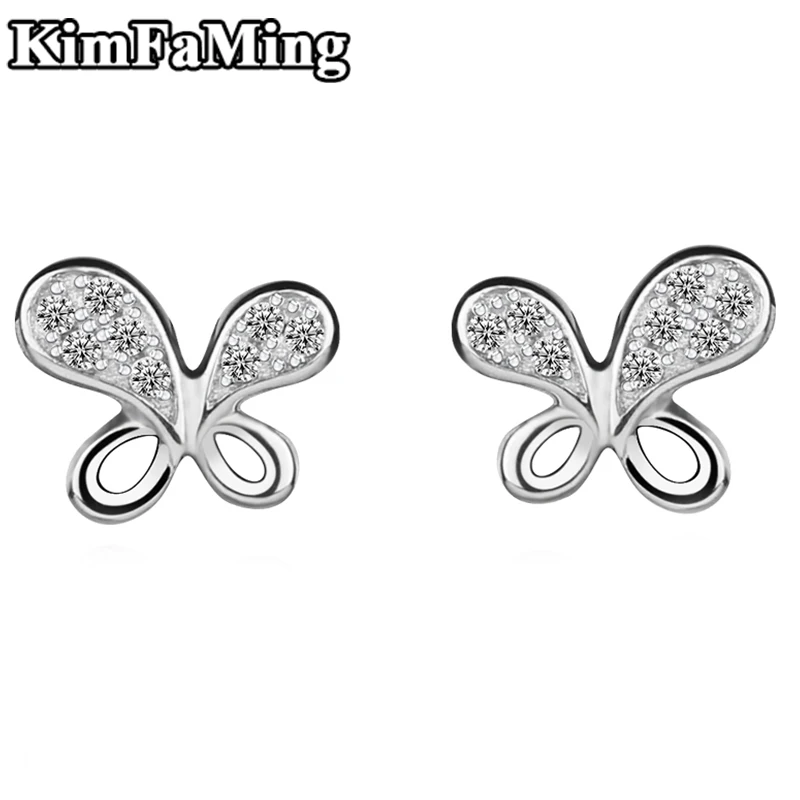 Маленькие серьги-Бабочки из серебра 925 пробы с цирконом, простые милые дизайнерские украшения в виде насекомых, повседневные E170
Маленькие серьги-Бабочки из серебра 925 пробы с цирконом, простые милые дизайнерские украшения в виде насекомых, повседневные E170