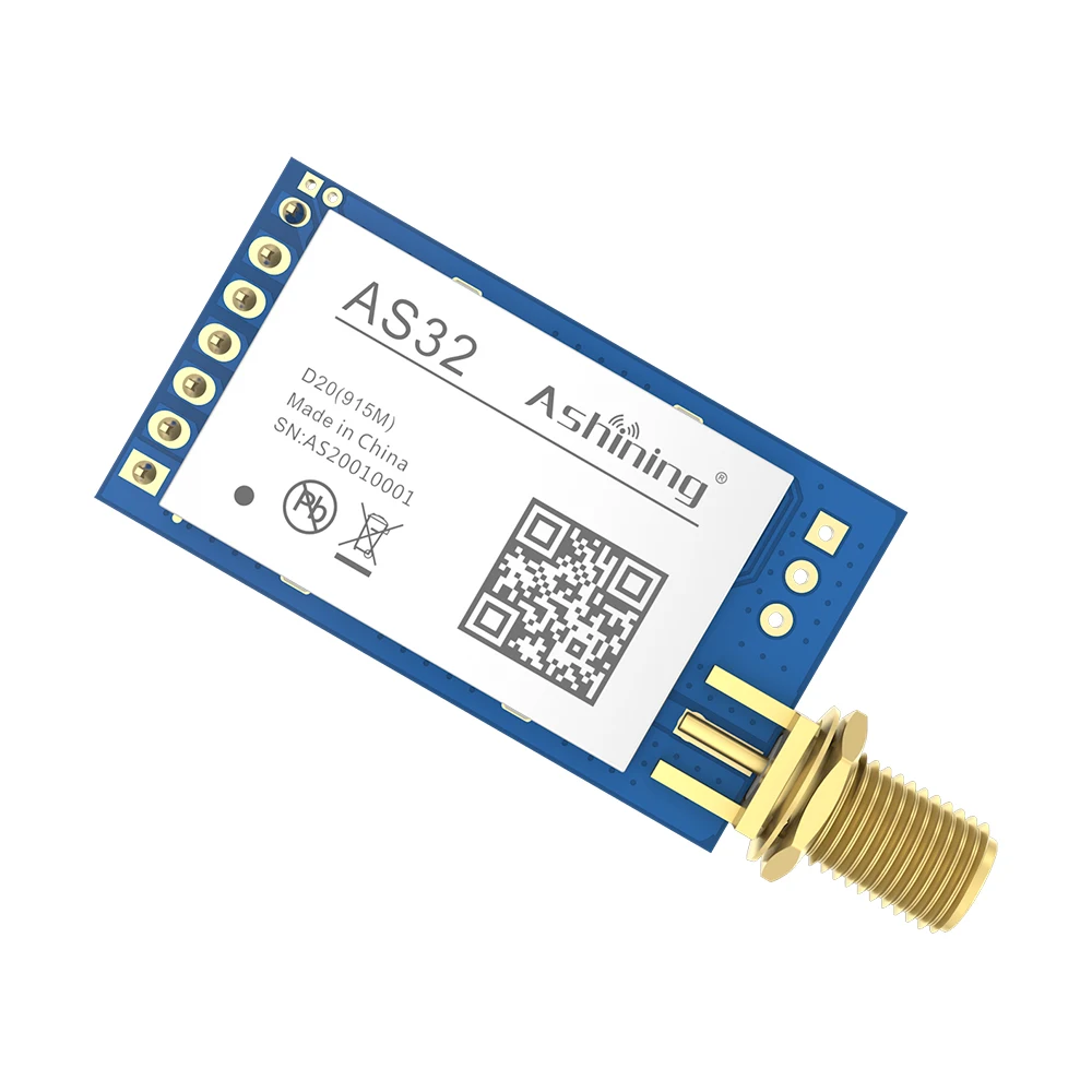 Радиочастотный модуль LoRa SX1276 915 МГц 100 мВт 20 дБм 4 км IOT TX RX беспроводные модули