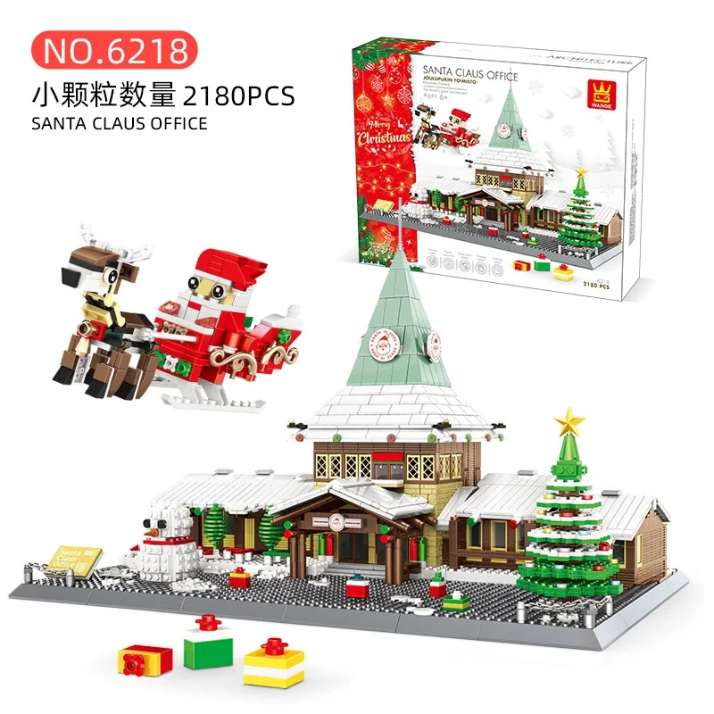 Santa Claus Office Bricks City Great building Serise Building Blocks Toys for Children Christmas Gifts Model 2172Pcs
Santa Claus Office Bricks City Great building Serise Building Blocks Toys for Children Christmas Gifts Model 2172Pcs