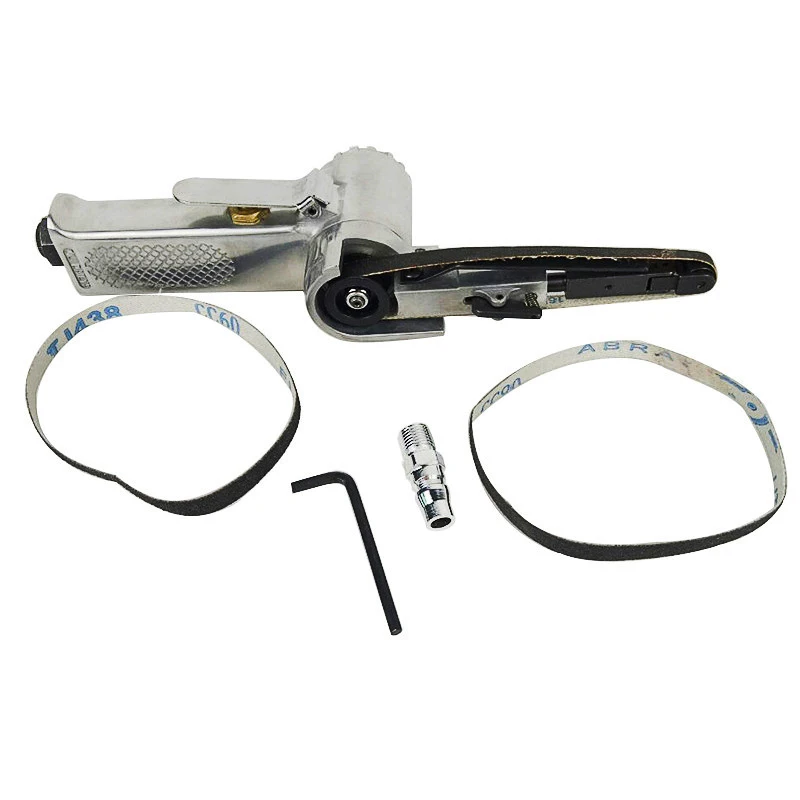 New industrial grade pneumatic sanding belt machine 20mm pneumatic sanding belt polishing machine
New industrial grade pneumatic sanding belt machine 20mm pneumatic sanding belt polishing machine
