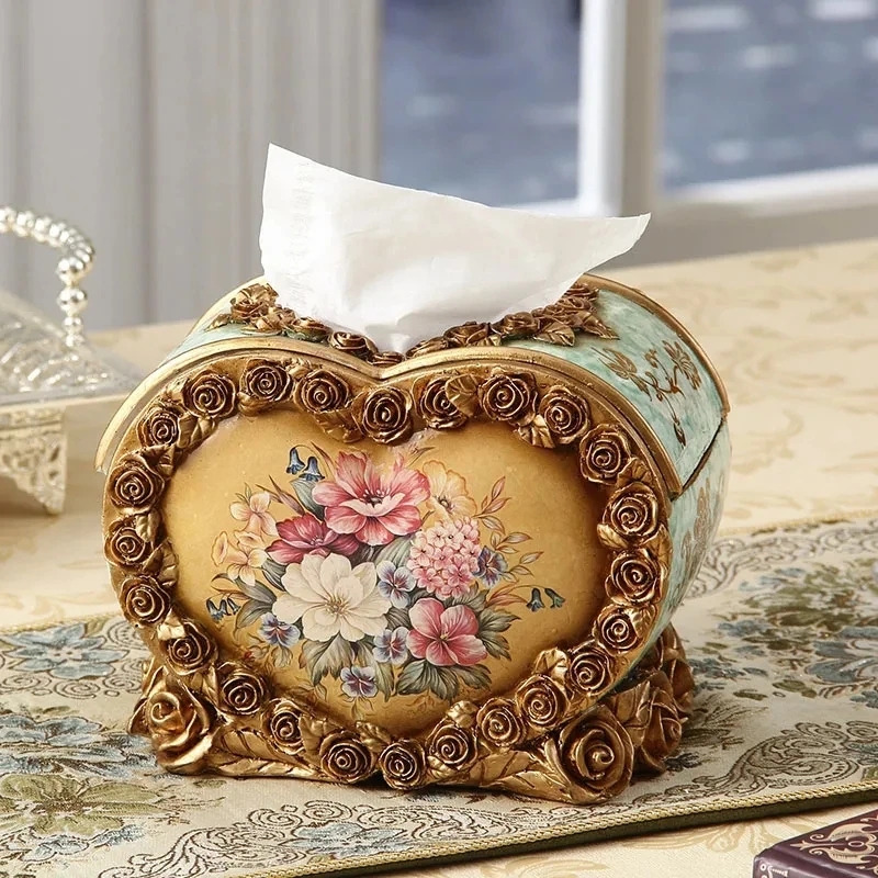 Exquisite Tissue Boxes Love Resin Tissue Box Office Decoration Home Desktop Napkin Holder
Exquisite Tissue Boxes Love Resin Tissue Box Office Decoration Home Desktop Napkin Holder