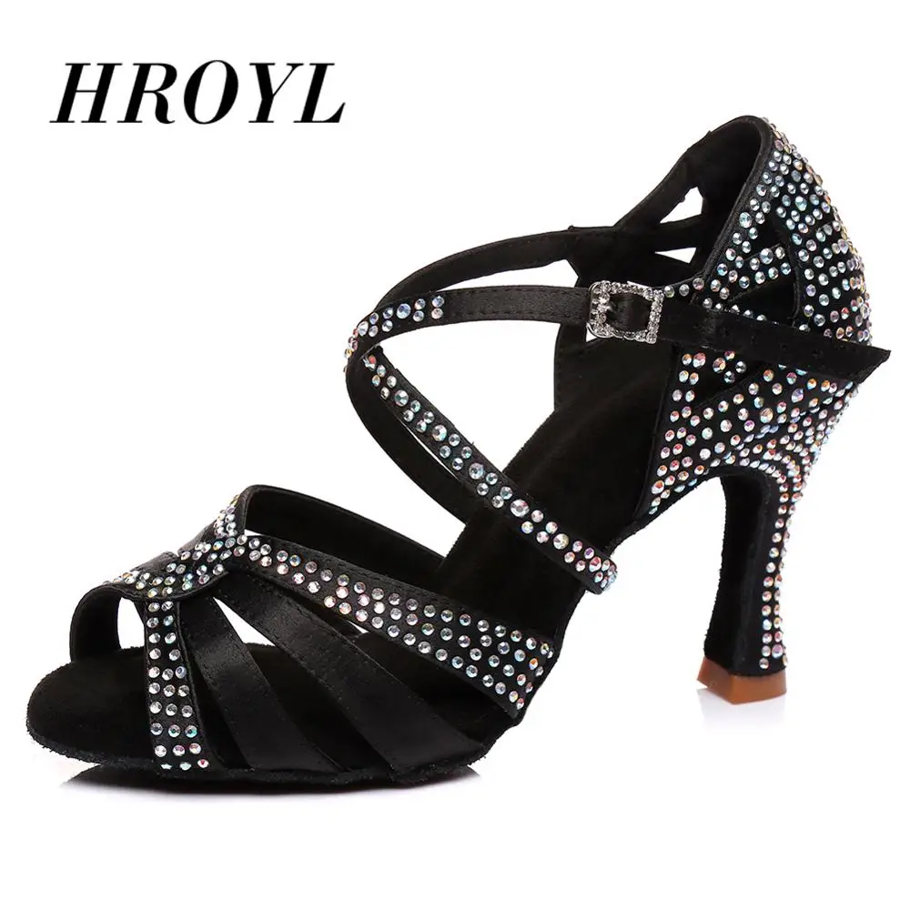 New Latin dance shoes for girl women lady's Rhinestone ballroom professional Salsa tango party dancing shoes high heel 
New Latin dance shoes for girl women lady's Rhinestone ballroom professional Salsa tango party dancing shoes high heel