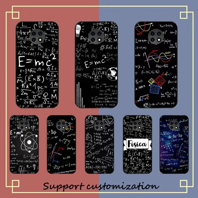 Physics Chemical Mathematics Science Phone Case For Redmi Note 8A 7 5 Note8pro 8T 9Pro note6pro Funda
Physics Chemical Mathematics Science Phone Case For Redmi Note 8A 7 5 Note8pro 8T 9Pro note6pro Funda