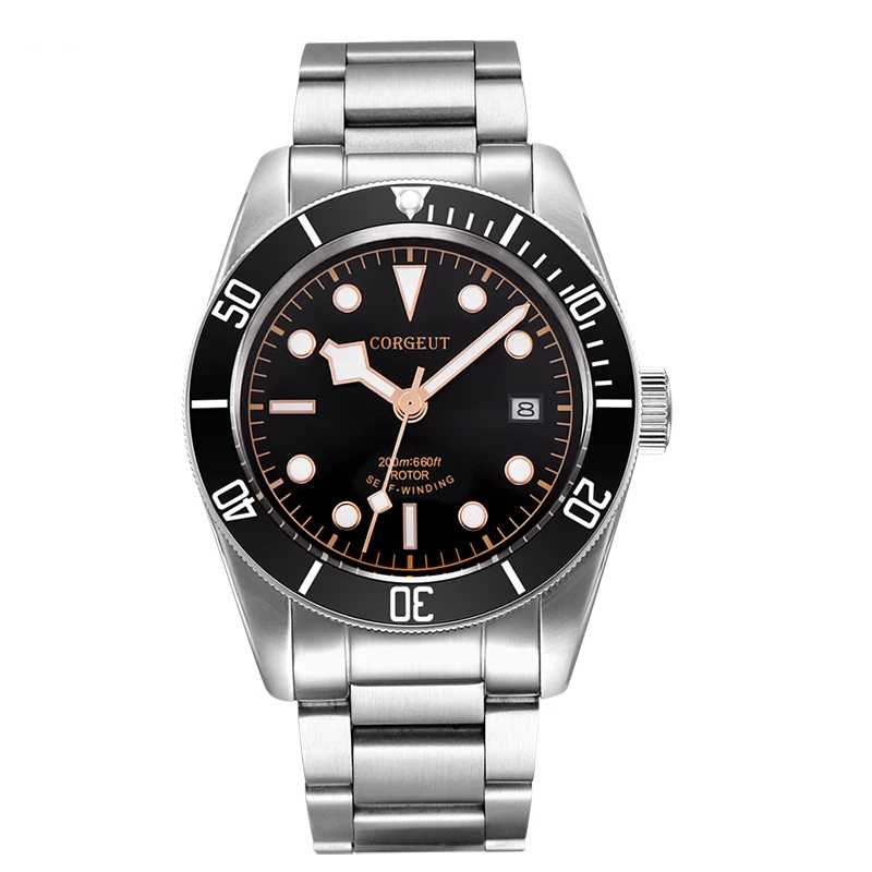 Corgeut 41mm Luxury Top Brand Mechanical Diver Watch Men Luminous sapphire Automatic Military Sport Swim Clock Wrist Watches
Corgeut 41mm Luxury Top Brand Mechanical Diver Watch Men Luminous sapphire Automatic Military Sport Swim Clock Wrist Watches