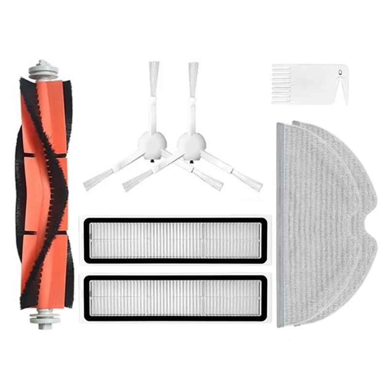 HOT!-8Pcs Replacement Parts Kit for Dreame D9 Robot Accessories Side Roller HEPA Filter Main Brush Mop 
HOT!-8Pcs Replacement Parts Kit for Dreame D9 Robot Accessories Side Roller HEPA Filter Main Brush Mop