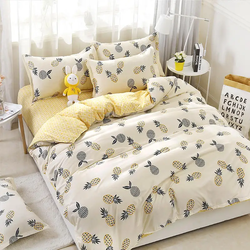 

Duvet Cover Bedding Set Double Queen King Size 240x220 Nordic Quilt Covers 135 Euro Bed Linen 2x sp Calico Bedclothe 200x200