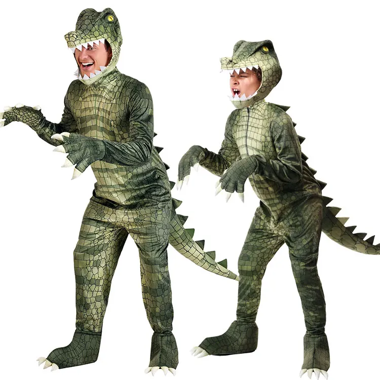 Halloween Children's Day Jurassic Stage Show Performance Adult Animal American Crocodile Cosplay Costume
Halloween Children's Day Jurassic Stage Show Performance Adult Animal American Crocodile Cosplay Costume