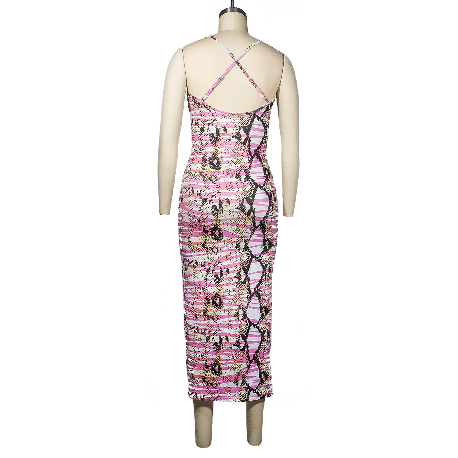 Cutubly 2020 Spaghetti Strap Boho Dresses for Women Snakeskin Print Summer Dresses for Women Backless Sexy Maxi Dress Beach
Cutubly 2020 Spaghetti Strap Boho Dresses for Women Snakeskin Print Summer Dresses for Women Backless Sexy Maxi Dress Beach