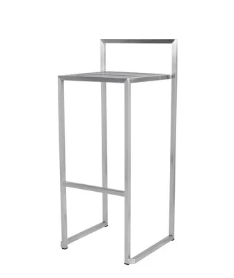 High quality chrome modern home leisure square bar stools coffee restaurant simple light luxury high chair custom stool chair
High quality chrome modern home leisure square bar stools coffee restaurant simple light luxury high chair custom stool chair
