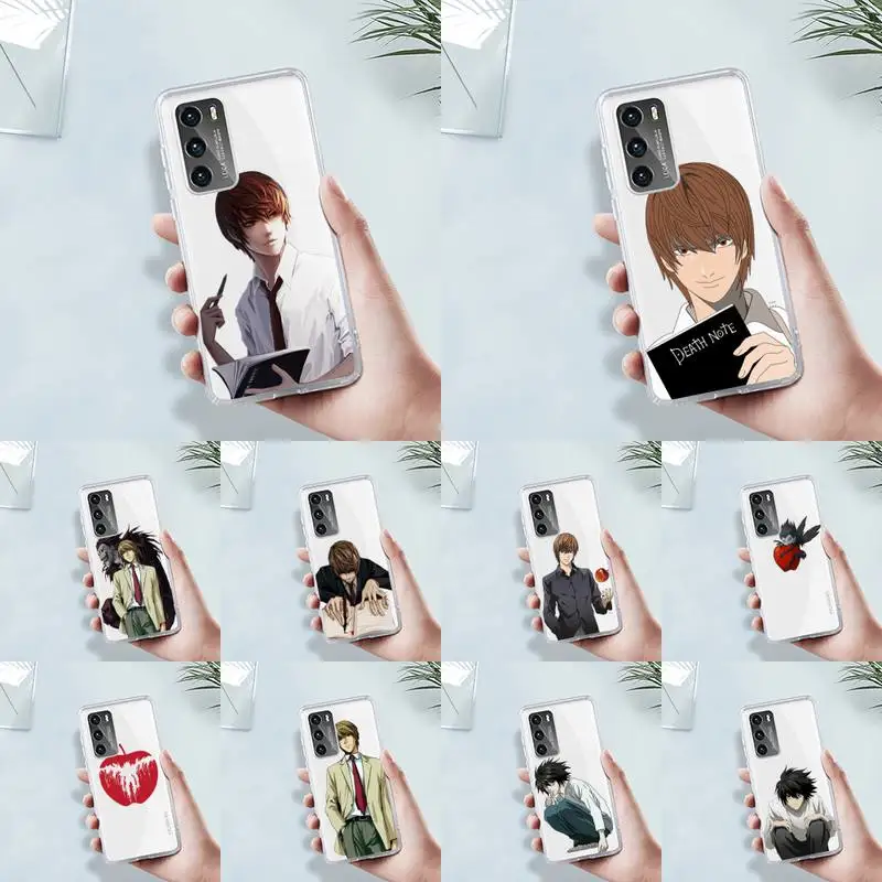 Death Note Ryuk kira Phone Case Transparent For Huawei MATE P 40 30 20 10 pro plus lite X 5G Soft TPU Clear Mobile bags
Death Note Ryuk kira Phone Case Transparent For Huawei MATE P 40 30 20 10 pro plus lite X 5G Soft TPU Clear Mobile bags