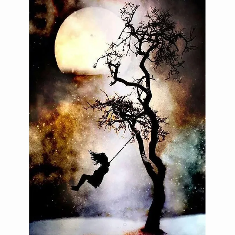 2020 New Year Handwork Moon Swing Girl Pattern Diamond Painting Set Cross Stitch Embroidery Rhinestone Home Decor Gift
2020 New Year Handwork Moon Swing Girl Pattern Diamond Painting Set Cross Stitch Embroidery Rhinestone Home Decor Gift