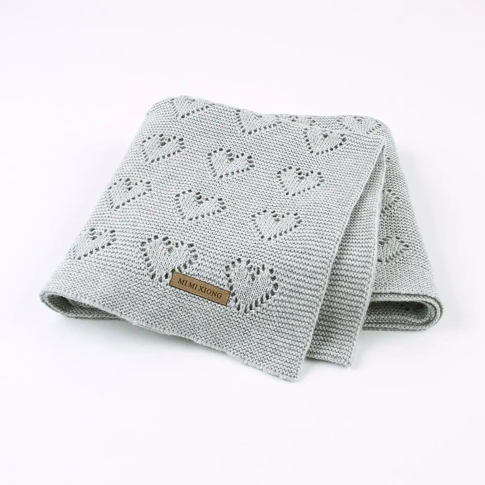 Baby Blankets Knitted Newborn Swaddle Wrap 100*80cm Infant Kids Unisex Stroller Bed Sofa Carseat Covers Children Travel Blankets
Baby Blankets Knitted Newborn Swaddle Wrap 100*80cm Infant Kids Unisex Stroller Bed Sofa Carseat Covers Children Travel Blankets