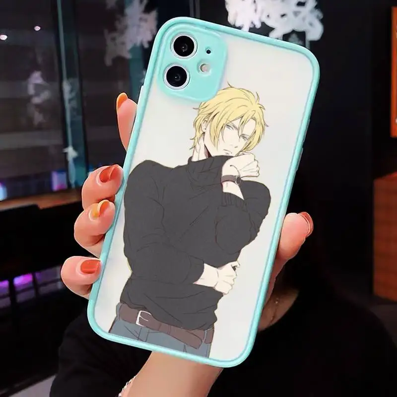 Anime Banana Fish Phone Cases Matte transparent For blue iPhone 12 Mini 11 Pro XR XS Max 7 8 Plus X Back Cover
Anime Banana Fish Phone Cases Matte transparent For blue iPhone 12 Mini 11 Pro XR XS Max 7 8 Plus X Back Cover