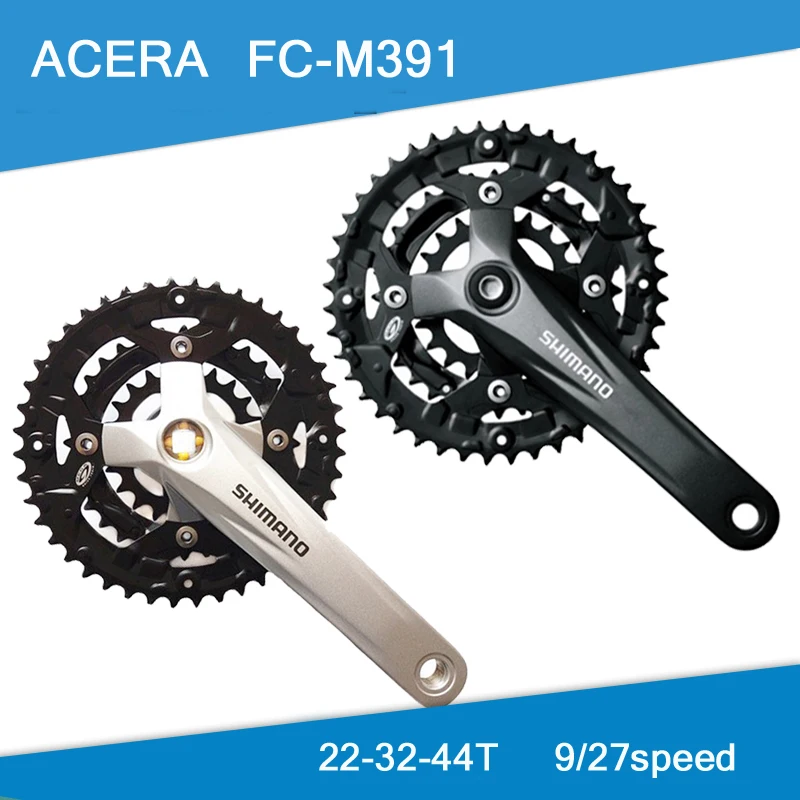 SHIMANO ACERA FC M391 Acera 9S 27S шатун со звездами для велосипеда компоненты MTB горный