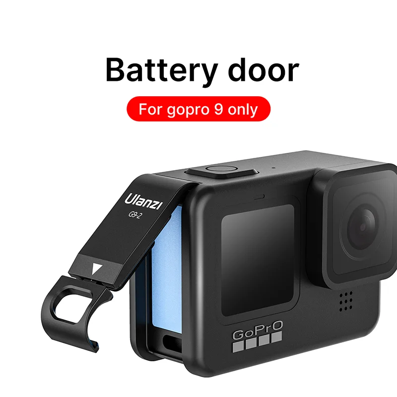 Ulanzi G9-2 Removable Metal Gopro Battery Cover for GoPro Hero 11 10 9 Black Lid Type-C Charging Por for Gopro Accessories
Ulanzi G9-2 Removable Metal Gopro Battery Cover for GoPro Hero 11 10 9 Black Lid Type-C Charging Por for Gopro Accessories