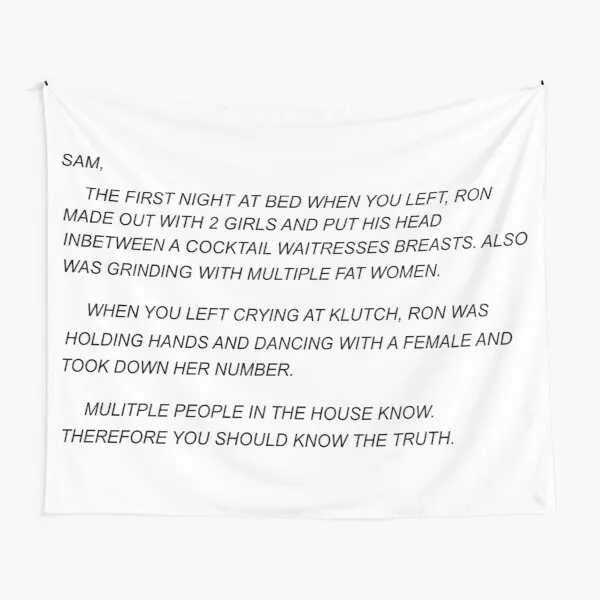 Sammi Sweetheart Letter Tapestry Decor Beautiful Art Yoga Blanket Living Colored Wall Towel Hanging Mat Decoration Printed
Sammi Sweetheart Letter Tapestry Decor Beautiful Art Yoga Blanket Living Colored Wall Towel Hanging Mat Decoration Printed