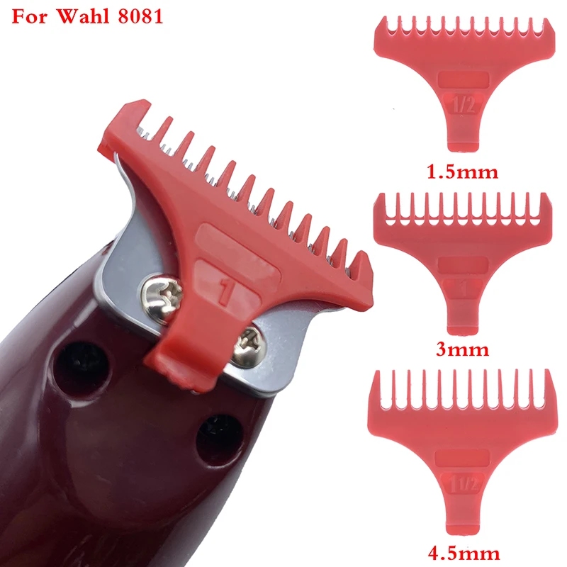

1 or 3 Pcs Limit Comb Hair Clipper Guide Limit Comb Standard Attachment Part Accessories For Wahl 8081