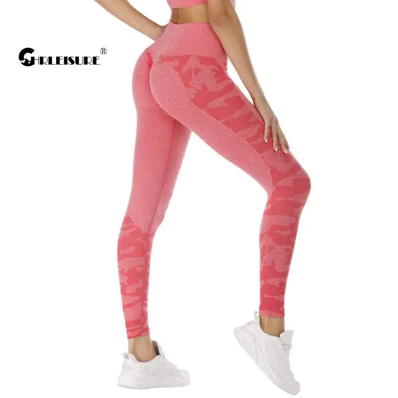 CHRLEISURE Tight Sport Leggings High Wasit Hip Lift Seamless Yoga Pants Running Breathable Quick Dry Camouflage Gym Sportswear
CHRLEISURE Tight Sport Leggings High Wasit Hip Lift Seamless Yoga Pants Running Breathable Quick Dry Camouflage Gym Sportswear