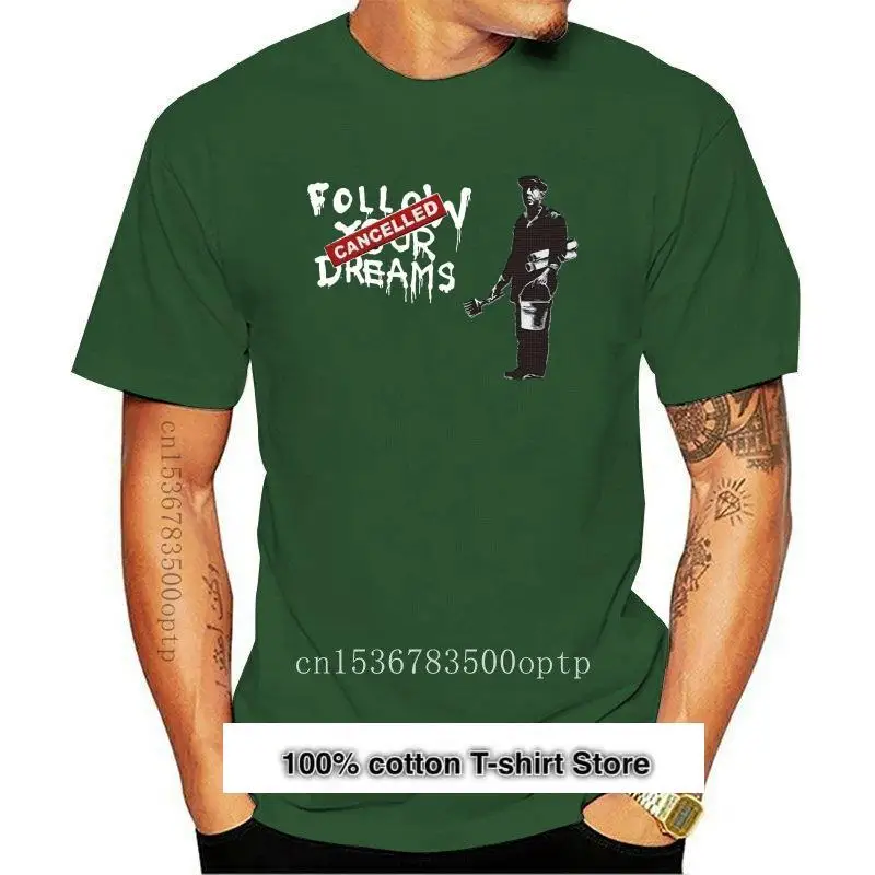 Футболка algodón de Bansky Folgen Sie Your Dreams, нулевая неформальная футболка с отменными картинками
Футболка algodón de Bansky Folgen Sie Your Dreams, нулевая неформальная футболка с отменными картинками