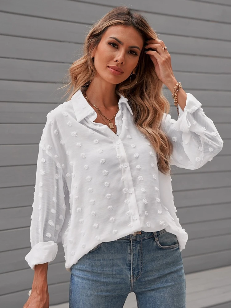 Multicolor Blouse For Women 2021 Autumn New Arrivals Long Sleeve Top Shirt Ladies Clothes Casual Chiffon Jacquard Fabric Classy
Multicolor Blouse For Women 2021 Autumn New Arrivals Long Sleeve Top Shirt Ladies Clothes Casual Chiffon Jacquard Fabric Classy