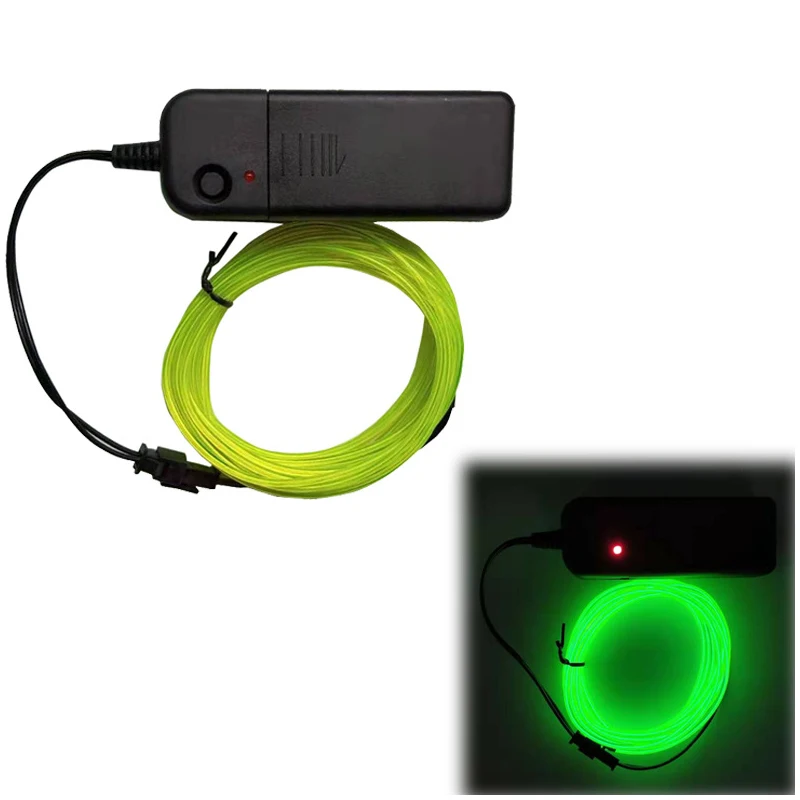 Гибкая неоновая светящаяся лента, провод EL, водонепроницаемая светодиодная лента холодсветильник с аккумуляторной коробкой, 5 м
Гибкая неоновая светящаяся лента, провод EL, водонепроницаемая светодиодная лента холодсветильник с аккумуляторной коробкой, 5 м