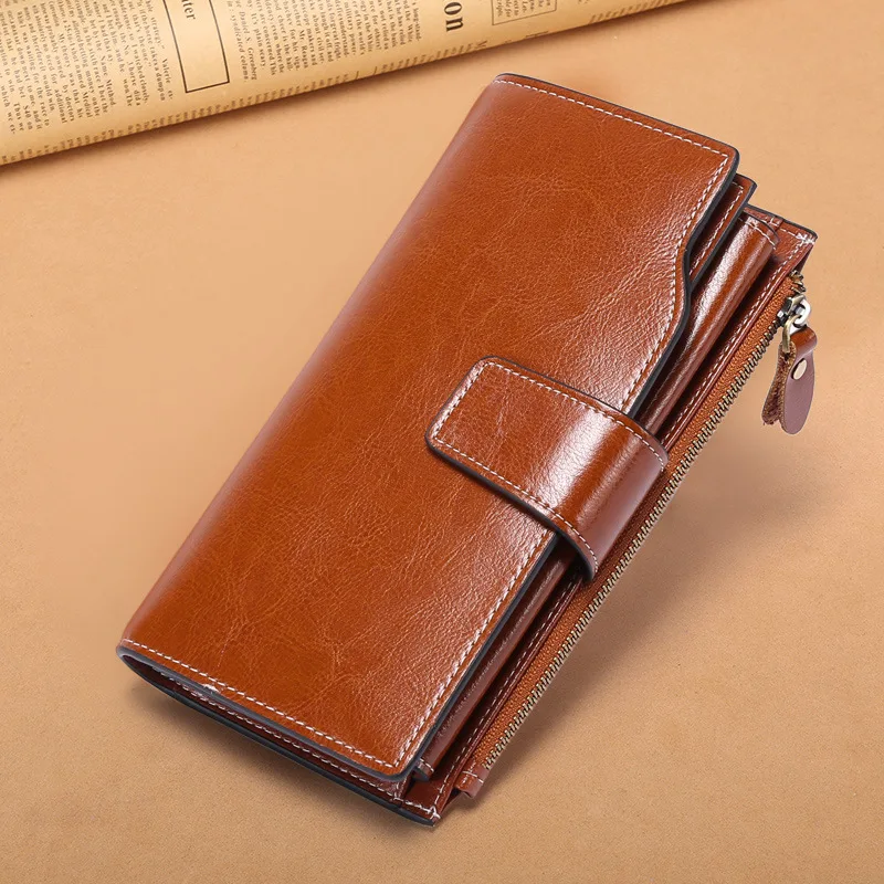 SENDEFN Fashion Women Wallets Long Split Leather Large Capacity Credit Card Wallet Phone Purse Female
SENDEFN Fashion Women Wallets Long Split Leather Large Capacity Credit Card Wallet Phone Purse Female
