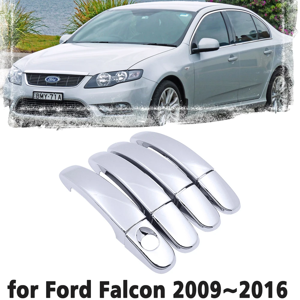 Luxury chrome door handle cover trim protection cover for Ford Falcon FG FGX G6E XR6 XR8 XT 2009~2016 Car accessory sticker 2010
Luxury chrome door handle cover trim protection cover for Ford Falcon FG FGX G6E XR6 XR8 XT 2009~2016 Car accessory sticker 2010