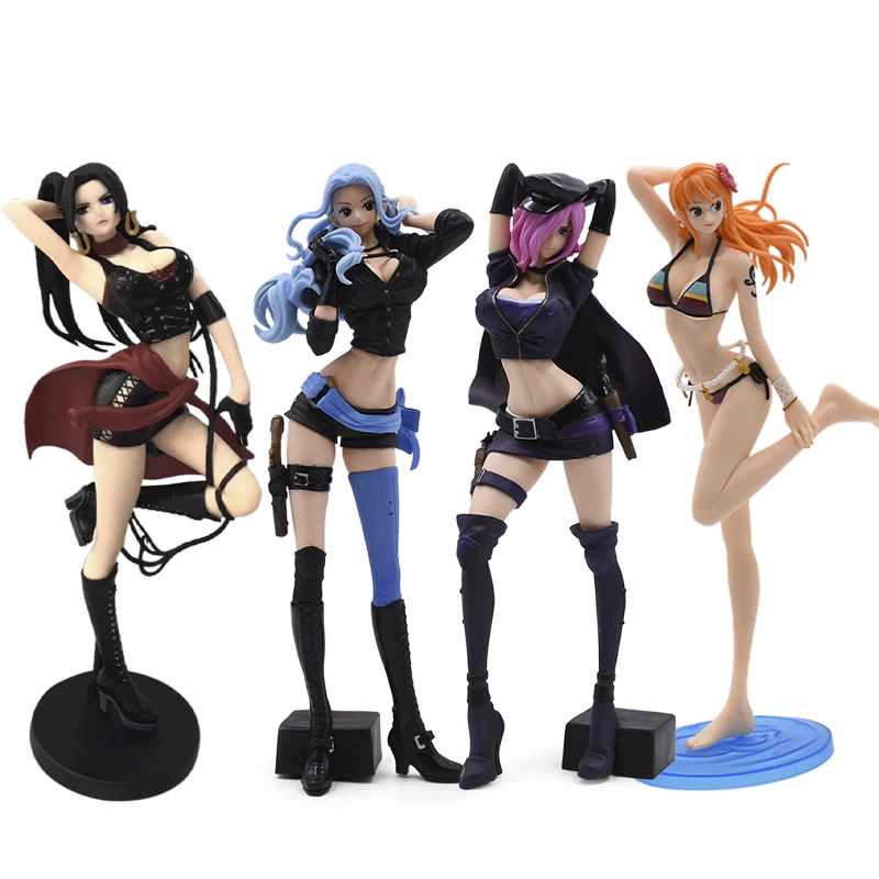 Фигурка Аниме One Piece Boa Hancock Perona Nami Reiju, фигурка сексуальной девушки, ПВХ экшн-фигурка, модель, коллекционные куклы, игрушка, подарок для взросл...
Фигурка Аниме One Piece Boa Hancock Perona Nami Reiju, фигурка сексуальной девушки, ПВХ экшн-фигурка, модель, коллекционные куклы, игрушка, подарок для взросл...