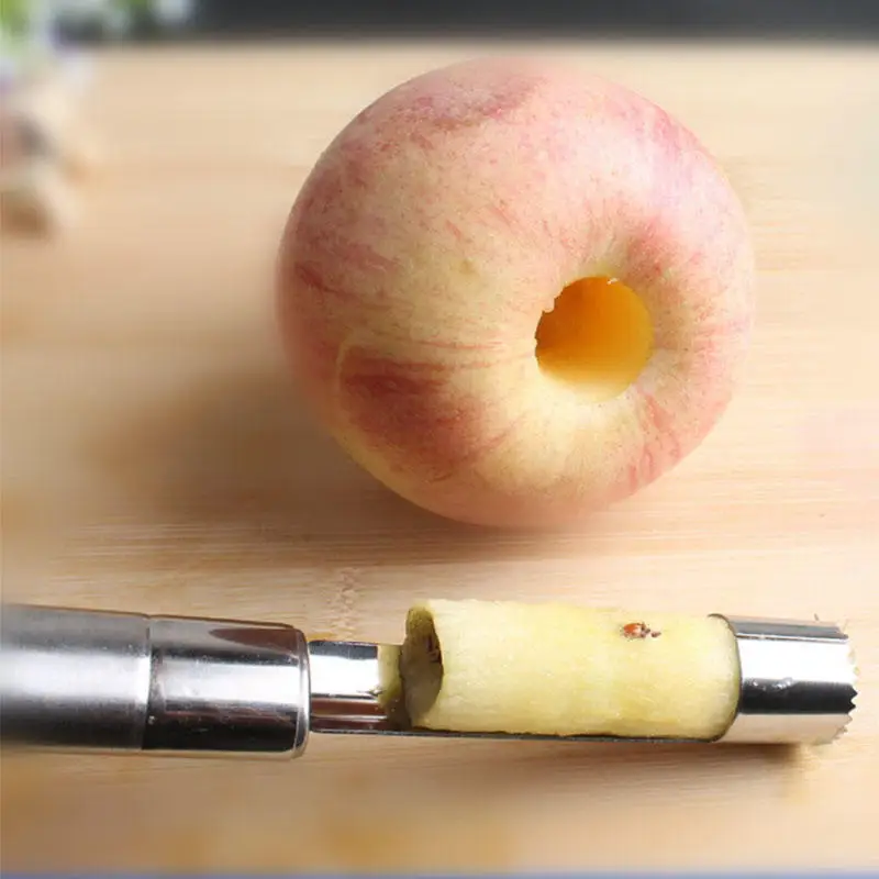Stainless Steel Portable Fruits Core Seed Remover Convenient Remove Core Supplies Kitchen Accessory
Stainless Steel Portable Fruits Core Seed Remover Convenient Remove Core Supplies Kitchen Accessory