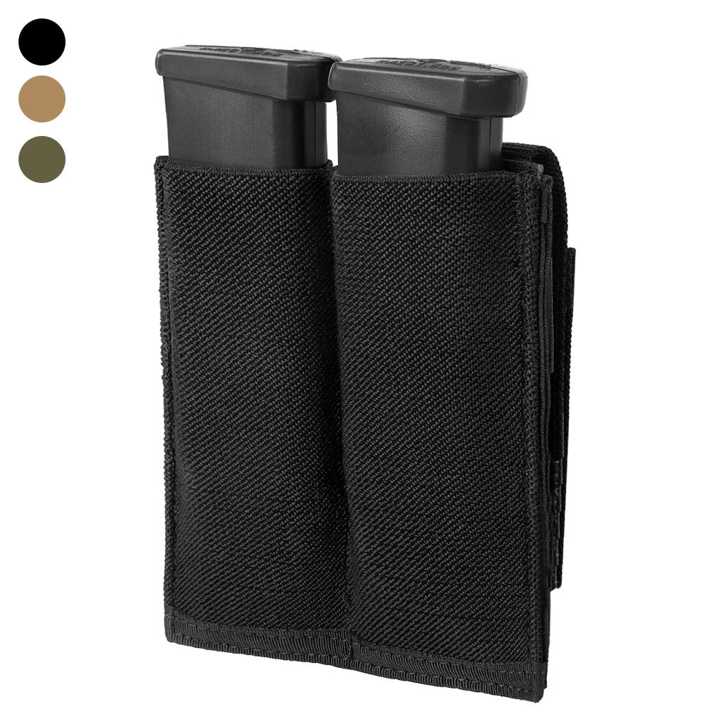 Tactical Fast Draw Mag Pouch High Speed Double Open Top Tactical Shooting Hunting Pistol Magazine Pouch Holster for 9mm .45
Tactical Fast Draw Mag Pouch High Speed Double Open Top Tactical Shooting Hunting Pistol Magazine Pouch Holster for 9mm .45
