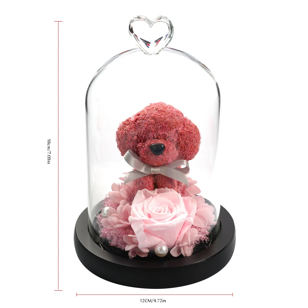 Beauty and the Beast Red Rose Teddy Bear Rose Flower Home Decoration Wedding Birthday Christmas Gifts Women Valentines Gift
Beauty and the Beast Red Rose Teddy Bear Rose Flower Home Decoration Wedding Birthday Christmas Gifts Women Valentines Gift