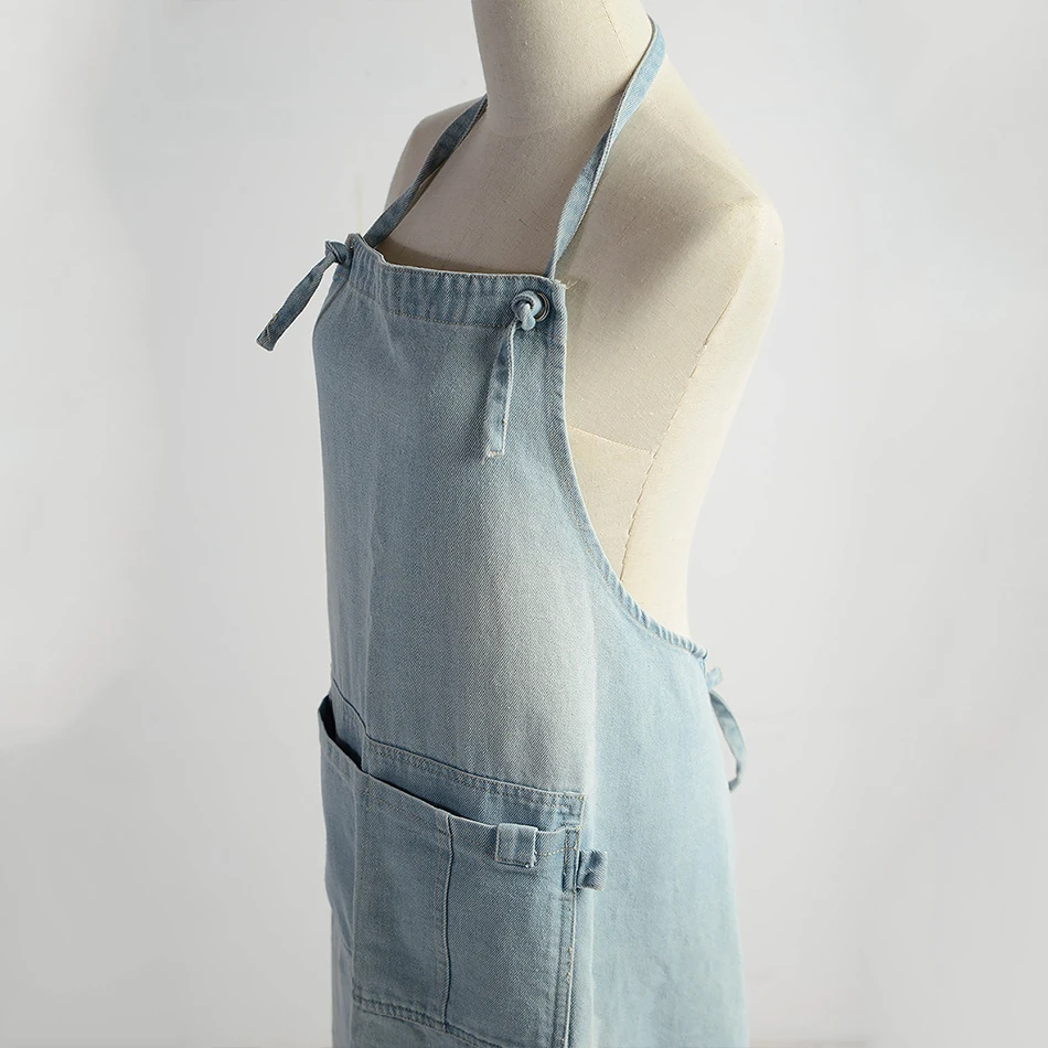 Korean Apron, 100% Cotton Washed Bib Woman kitchen Apron, Antifouling Smock Oversleeves, Denim Apron, Adult Baking
Korean Apron, 100% Cotton Washed Bib Woman kitchen Apron, Antifouling Smock Oversleeves, Denim Apron, Adult Baking