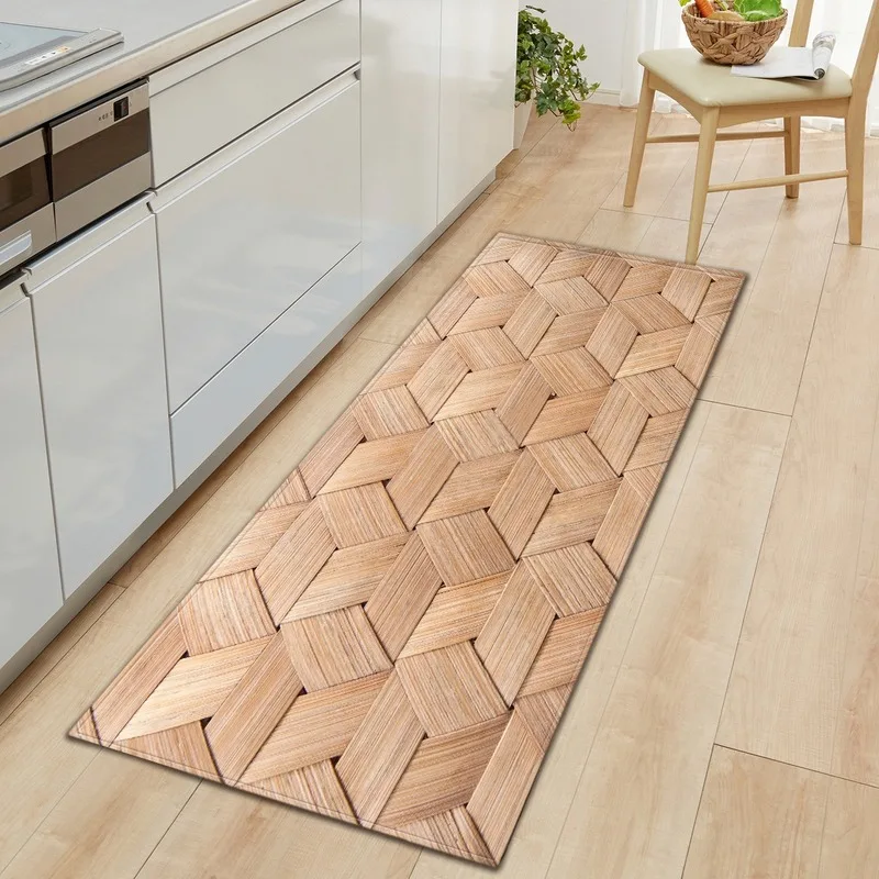 Square Strip Kitchen Pad Door Mat Absorbent Carpet Simulation Wood Pattern Customization Rugs and Carpets for Home Living Room
Square Strip Kitchen Pad Door Mat Absorbent Carpet Simulation Wood Pattern Customization Rugs and Carpets for Home Living Room