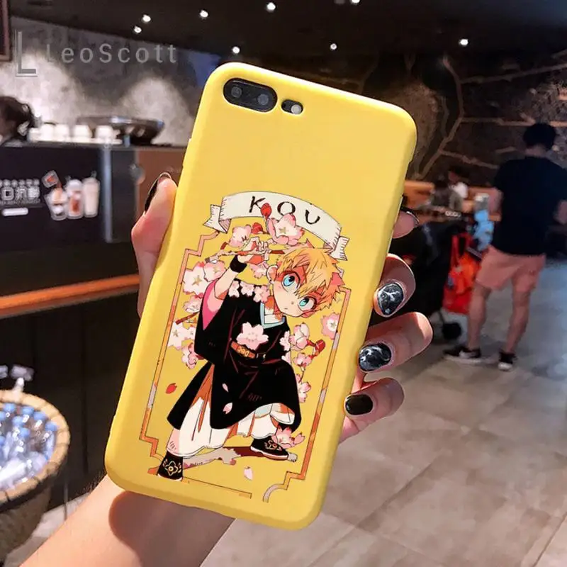 Toilet Bound Hanako Kun Phone Case Candy Color for iPhone 11 12 mini pro XS MAX 8 7 6 6S Plus X 5S SE 2020 XR
Toilet Bound Hanako Kun Phone Case Candy Color for iPhone 11 12 mini pro XS MAX 8 7 6 6S Plus X 5S SE 2020 XR
