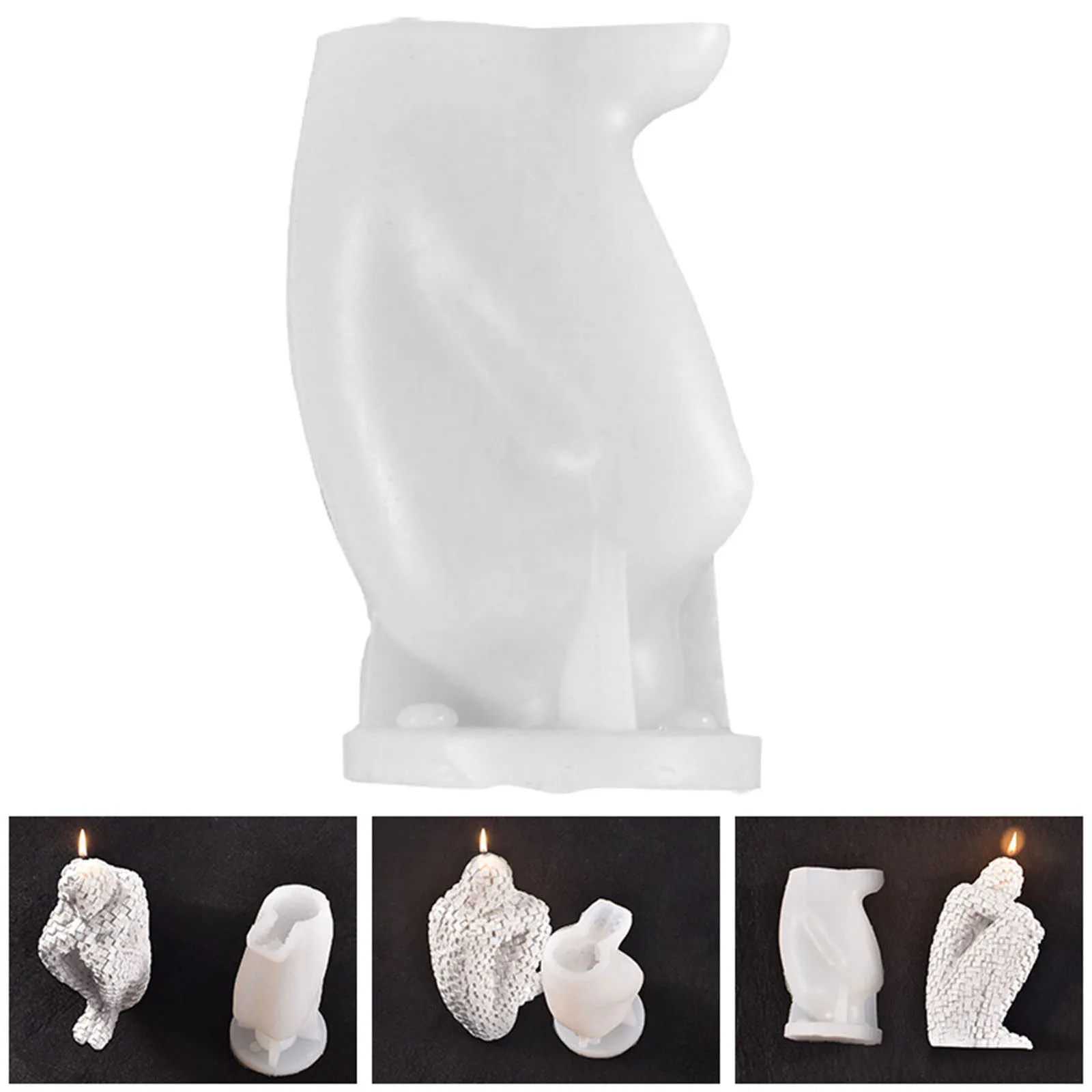 Silicone Candle Molds Thinker Body Soap Mold Resin Casting Mould Aromatherapy Plaster Gypsum Mold DIY Candle Making Supply
Silicone Candle Molds Thinker Body Soap Mold Resin Casting Mould Aromatherapy Plaster Gypsum Mold DIY Candle Making Supply