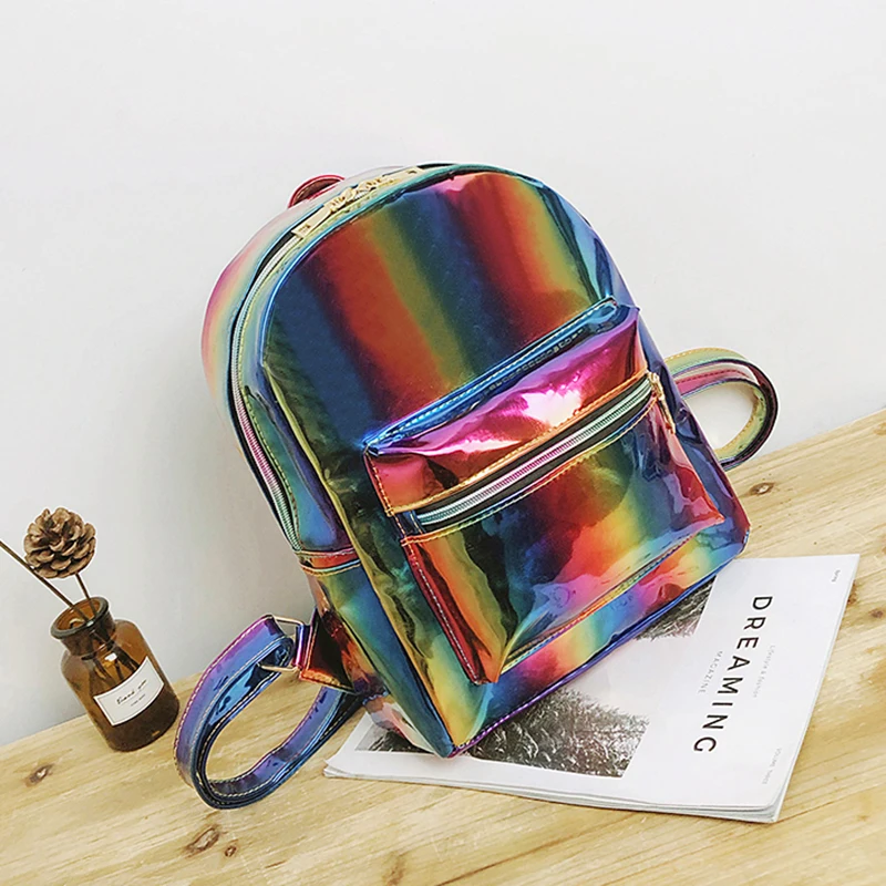 Модный нейлоновый рюкзак мини женский маленький школьный Mochilas женская сумка на