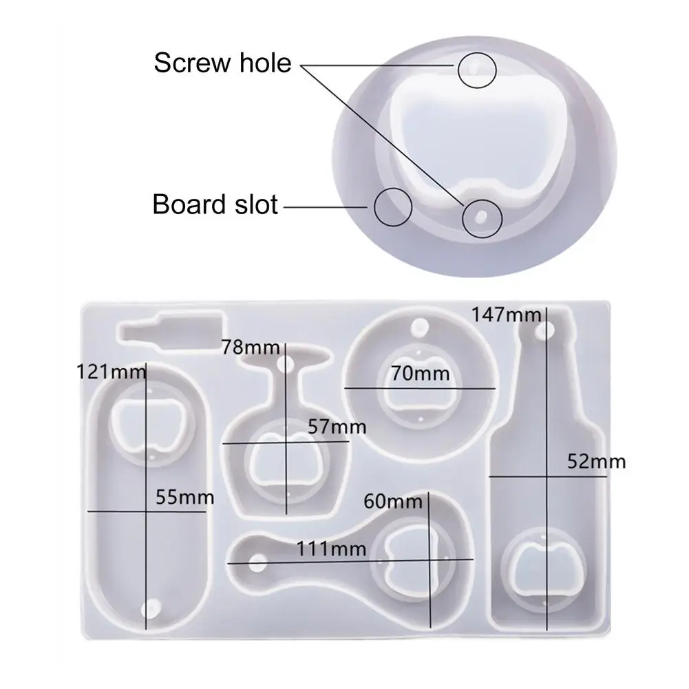 Bottle Opener Mold Resin Epoxy Silicone Beer Spanner Mould Corkscrew DIY Epoxy Mold Bottle Opener Silicone Mould
Bottle Opener Mold Resin Epoxy Silicone Beer Spanner Mould Corkscrew DIY Epoxy Mold Bottle Opener Silicone Mould