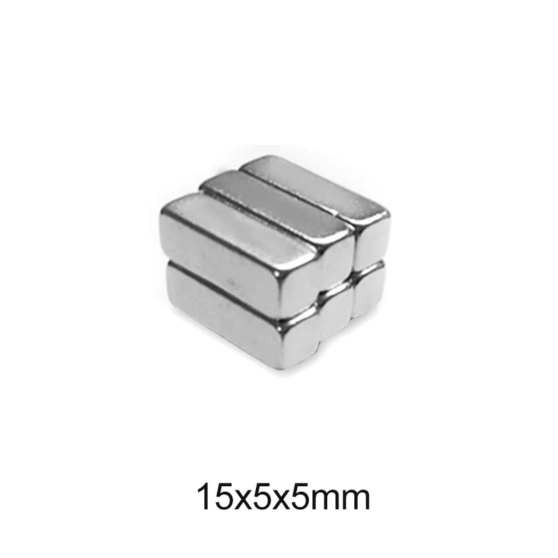 10/20/50/100/150PCS 15x5x5 mm Strong Neodymium Magnet 15mmX5mm Block Permanent Magnetic 15x5x5mm Powerful Magnets 15*5*5 
10/20/50/100/150PCS 15x5x5 mm Strong Neodymium Magnet 15mmX5mm Block Permanent Magnetic 15x5x5mm Powerful Magnets 15*5*5