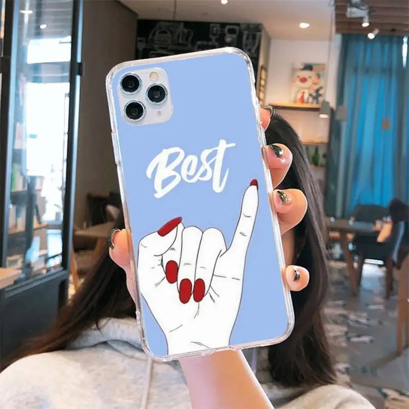 Best Friend Phone Case Transparent for iPhone 6 7 8 11 12 s mini pro X XS XR MAX Plus se cover funda shell
Best Friend Phone Case Transparent for iPhone 6 7 8 11 12 s mini pro X XS XR MAX Plus se cover funda shell
