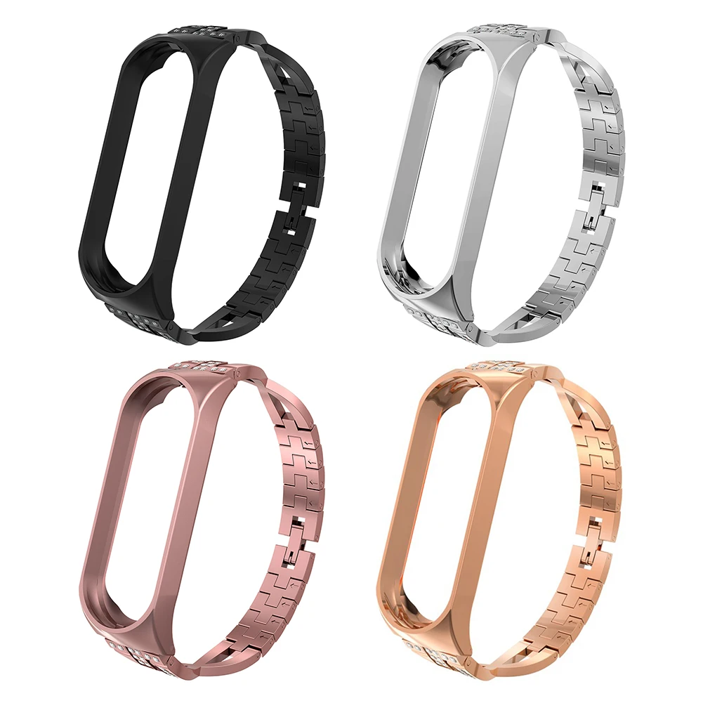 Smartwatch X-Shaped Watch Belt Strap Smart Bracelet Stainless Steel Watchband for Xiaomi Band 6/5 Replacement Parts
Smartwatch X-Shaped Watch Belt Strap Smart Bracelet Stainless Steel Watchband for Xiaomi Band 6/5 Replacement Parts