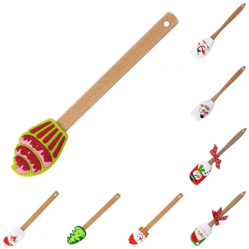 Butter Spatula High Temperature Resistance Christmas Themed Silicone Bread Bakery Butter Scraper Kitchen Tool
Butter Spatula High Temperature Resistance Christmas Themed Silicone Bread Bakery Butter Scraper Kitchen Tool