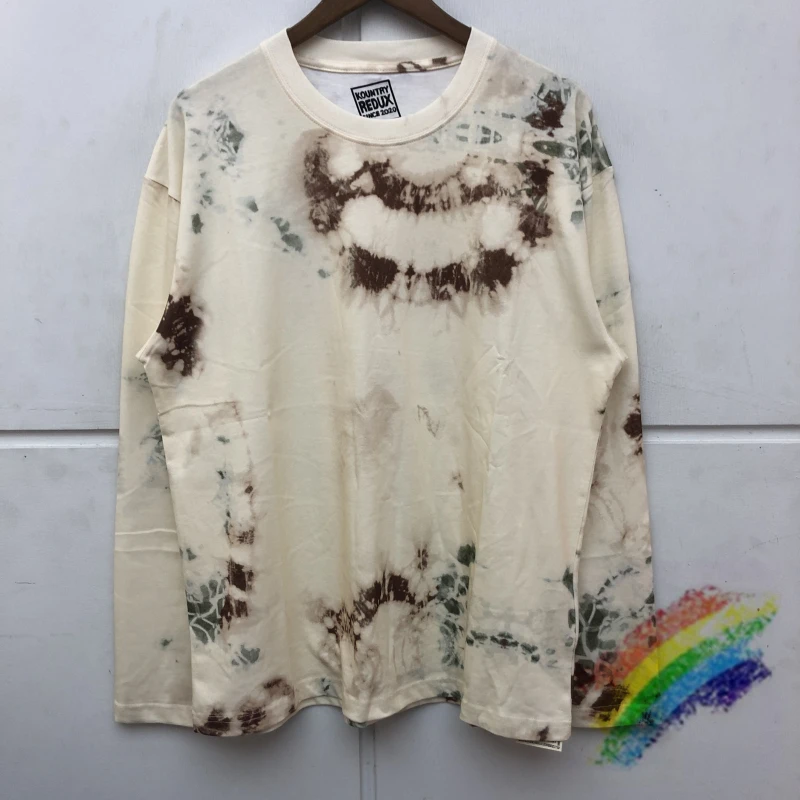 Long Sleeve Tie Dye KAPITAL T Shirt Men Women Best Quality T-shirts Oversized Tee Tops
Long Sleeve Tie Dye KAPITAL T Shirt Men Women Best Quality T-shirts Oversized Tee Tops
