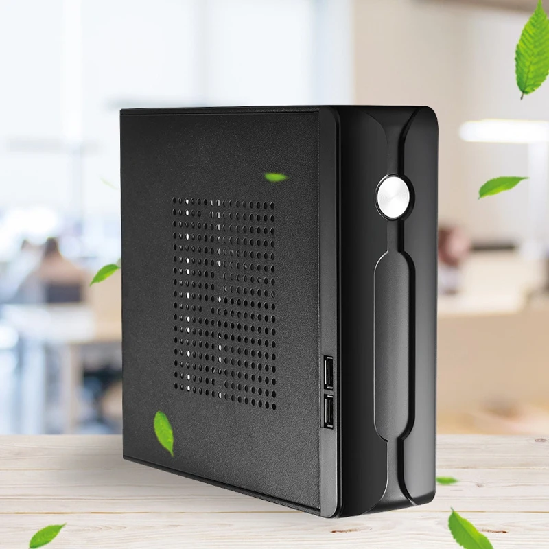 Настольный блок питания игровой HTPC хост офисный домашний мини-ITX 2 0 с отверстием