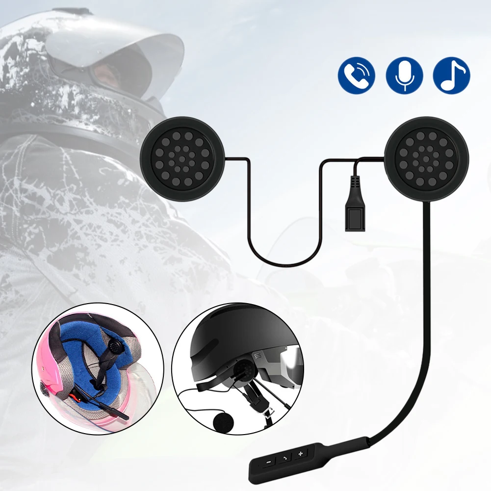 Motorcycle B-tooth Headset Wireless BT5.0 Helmet Headphones with Mic Rechargeable Handsfree Auto Answering 8Hrs Duration
Motorcycle B-tooth Headset Wireless BT5.0 Helmet Headphones with Mic Rechargeable Handsfree Auto Answering 8Hrs Duration