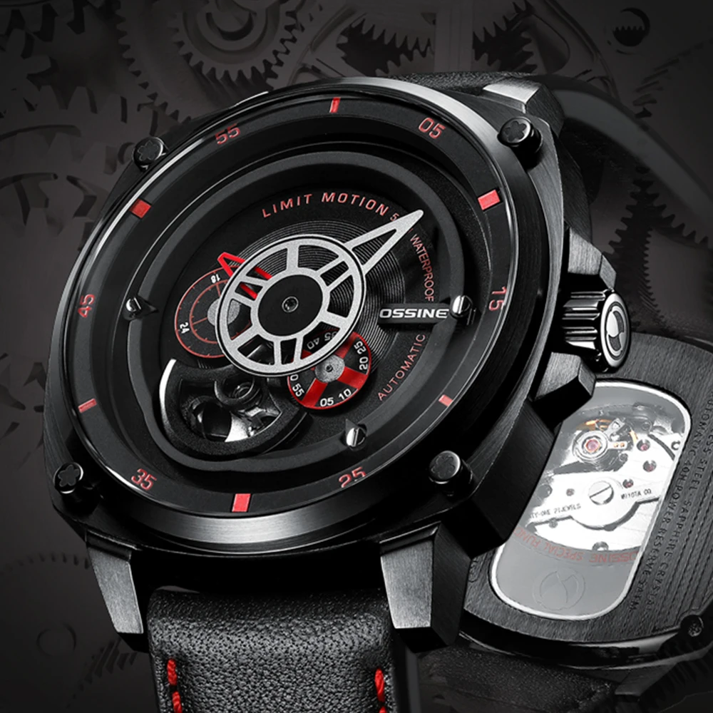 OSSINE Sports Watch Men Miyota 8215 Automatic Mechanical Wristwatches Top Luxury Brand 42mm Sapphire Crystal Waterproof Clocks
OSSINE Sports Watch Men Miyota 8215 Automatic Mechanical Wristwatches Top Luxury Brand 42mm Sapphire Crystal Waterproof Clocks