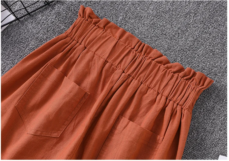 100KG Plus Size 5XL Fashion Women 2021 Summer Short For Women Female Stretch Loose High Waist Wide Leg Casual Linen Shorts WH126
100KG Plus Size 5XL Fashion Women 2021 Summer Short For Women Female Stretch Loose High Waist Wide Leg Casual Linen Shorts WH126