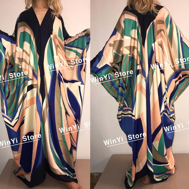 2022 long sleeve Beach Swimsuit cover-ups Fashion Women Sexy Boho Summer Holiday Evening Long Kaftan robe femme dress women
2022 long sleeve Beach Swimsuit cover-ups Fashion Women Sexy Boho Summer Holiday Evening Long Kaftan robe femme dress women